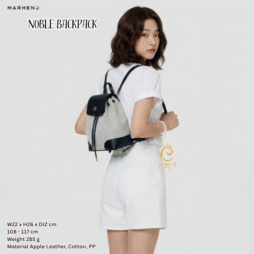 Tas wanita korea Marhen J cotton NOBLE BACKPACK bag
