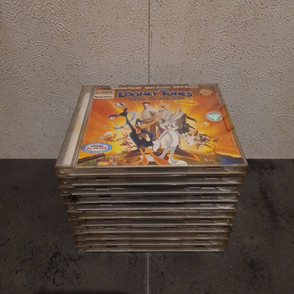 kaset vcd film barat original berbagai judul dan genre