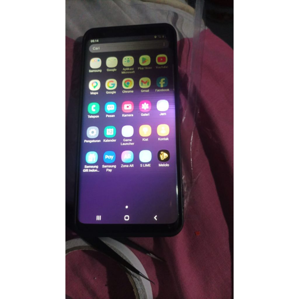 Mesin samsung s9 plus 6 64 sein normal no pola hanya mesin