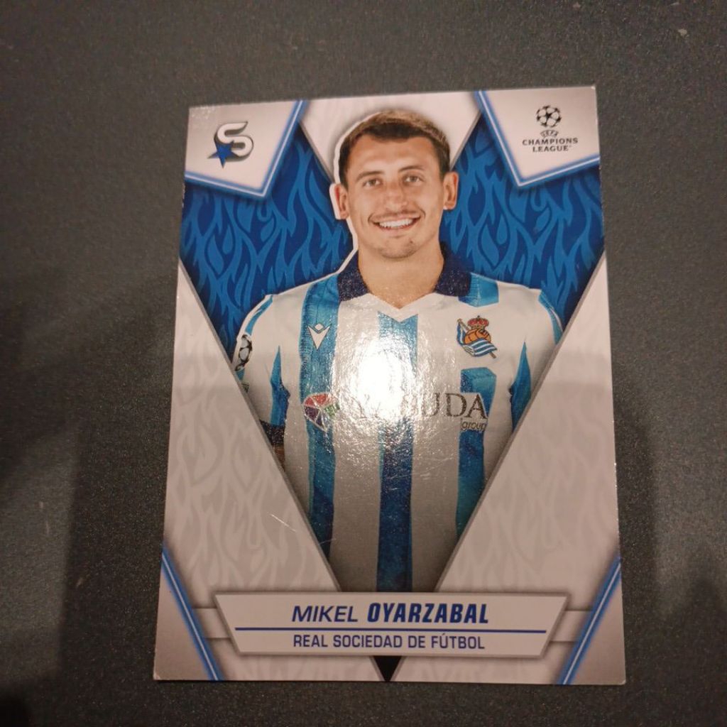 kartu bola topps superstars ucc 2024 Real Sociedad