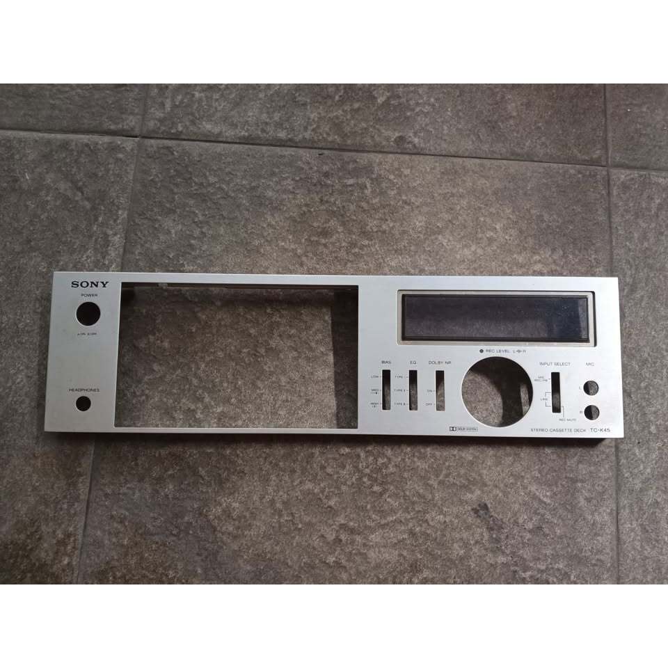 Panel Depan Tape Deck Sony TC-K45