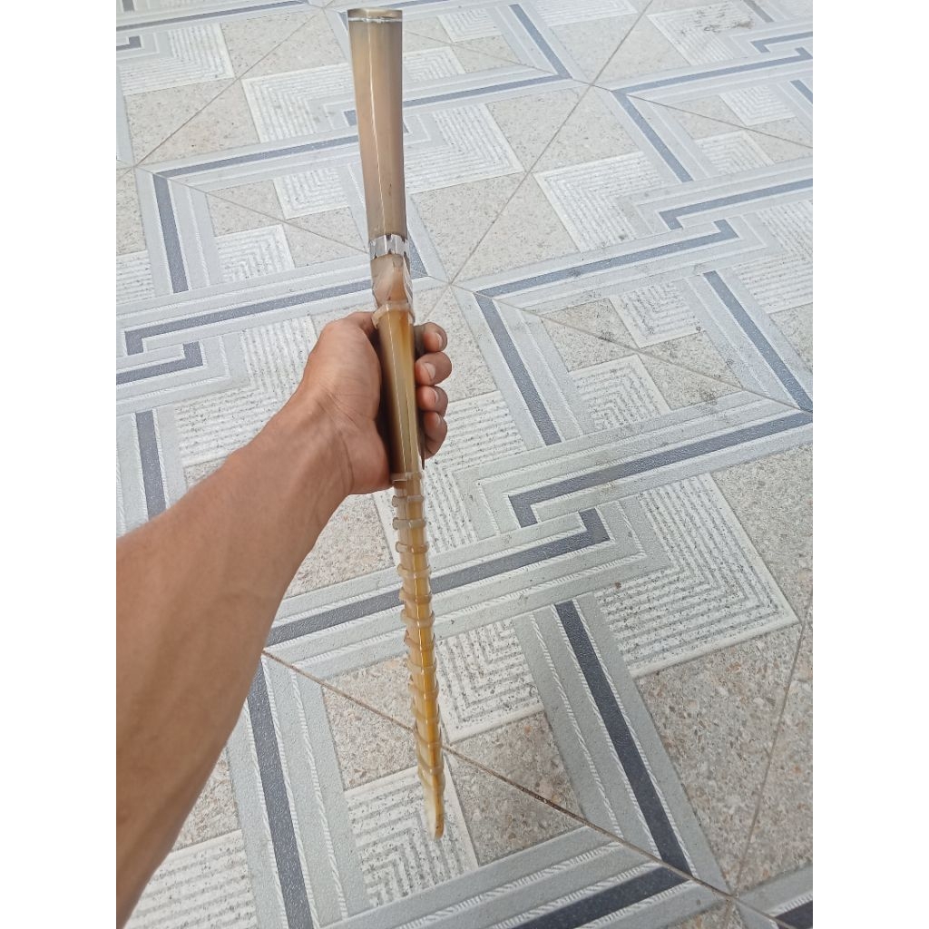 golok pisau sembelih pull tanduk kerbau bule