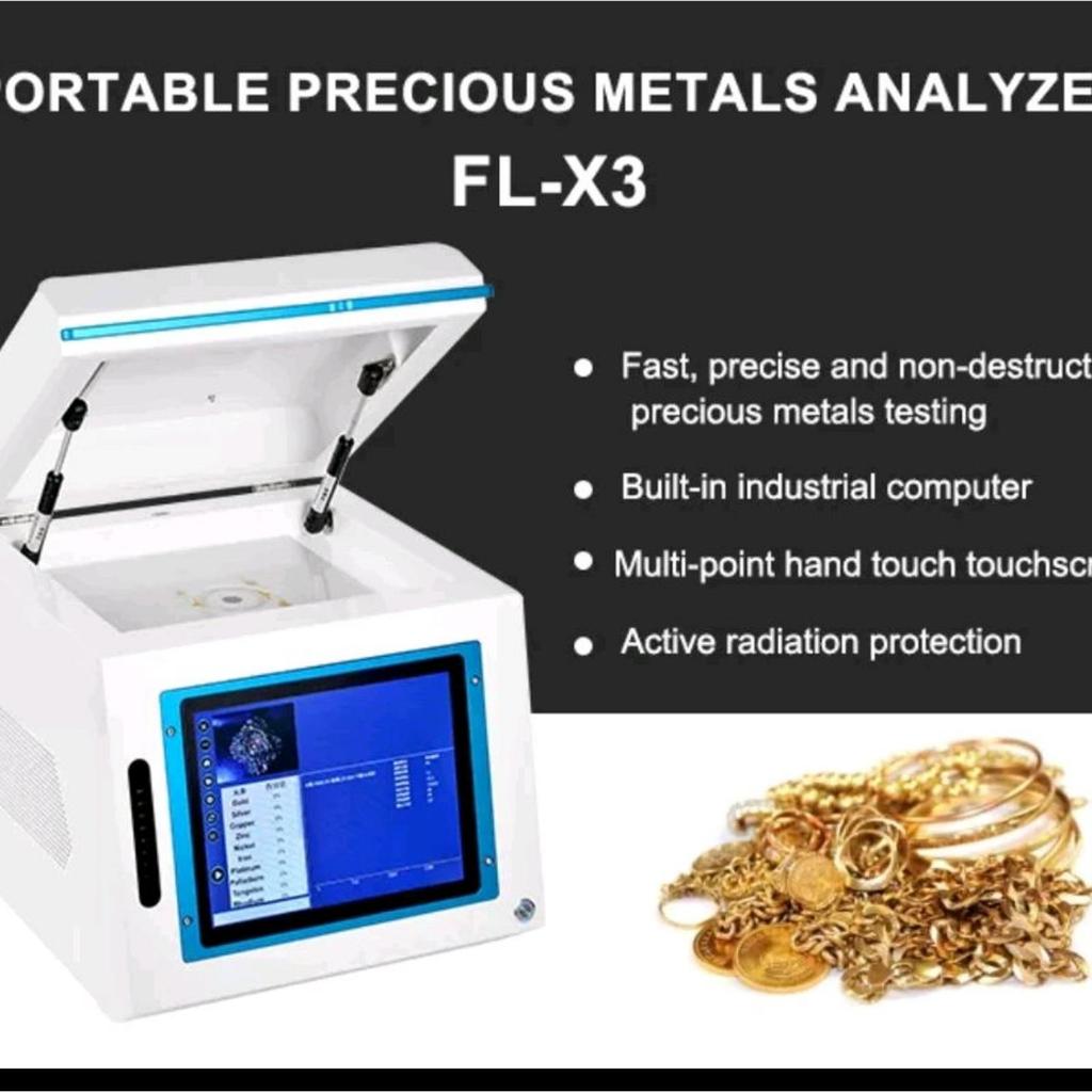 alat deteksi kadar emas mesin xrf analyzer alat ukur karat gold
