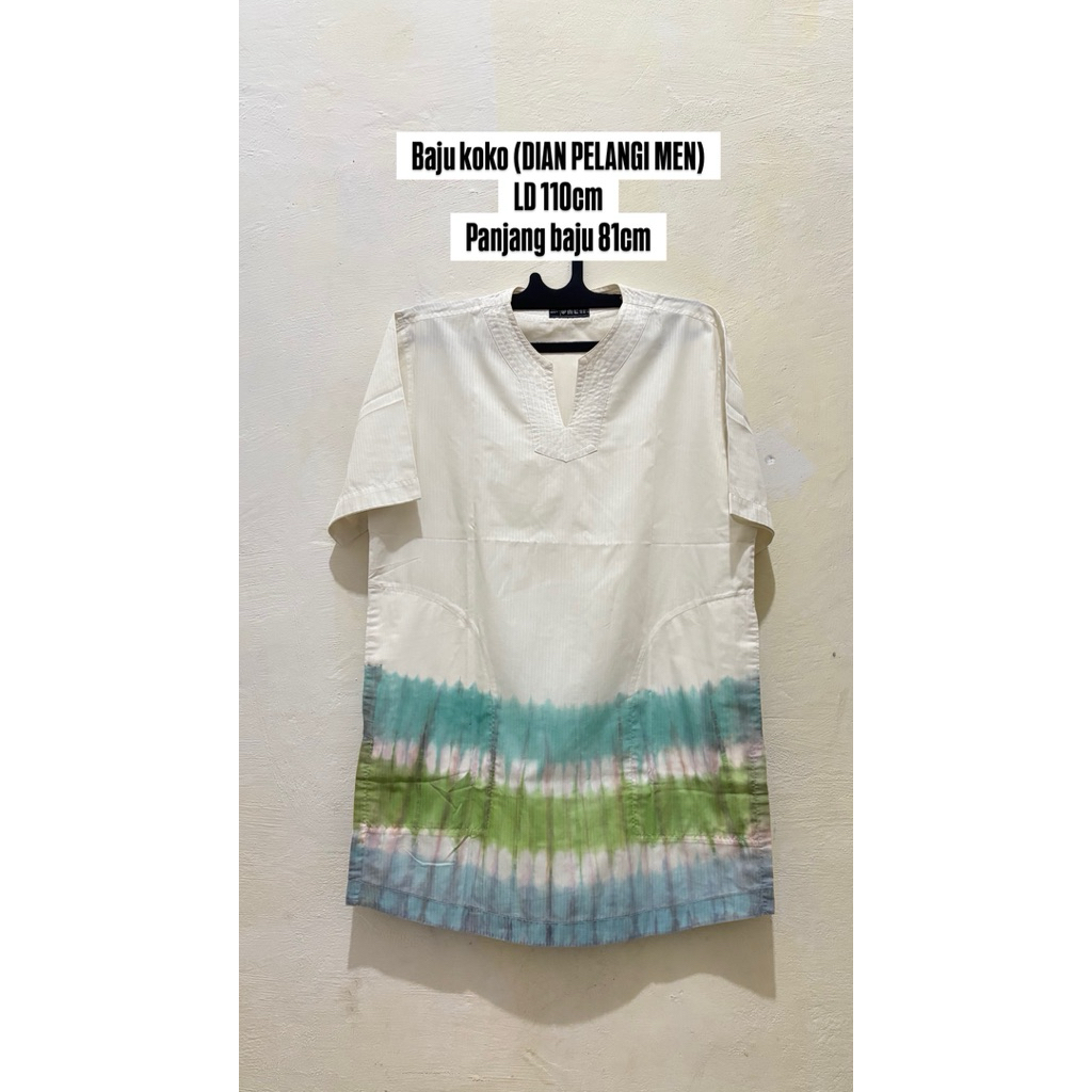 (PRELOVED) Baju koko muslim - DIAN PELANGI MEN