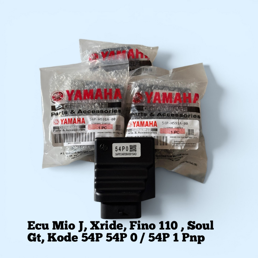 Ecu Original Kode 54P 54P 0 / 54P 1 pnp Mio j , fino 110 , xride  soul gt