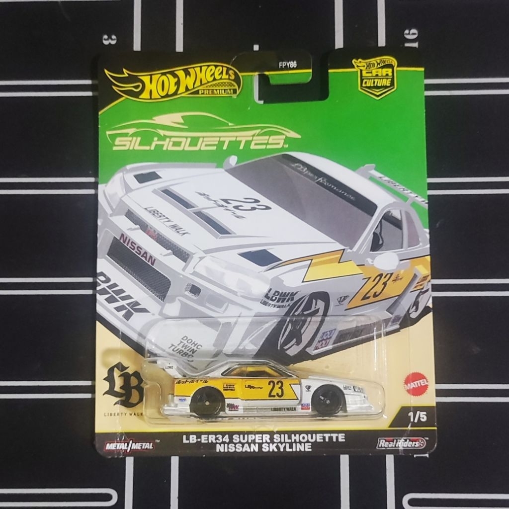 hot wheels lbwk nissan skyline er34