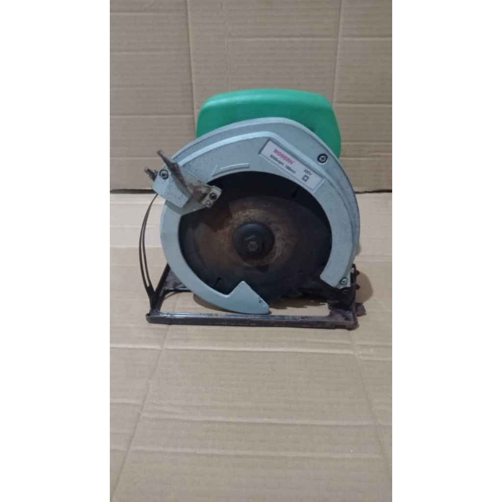 Mesin Gergaji Potong Jayu/Circullar MODERN M-2660H 7 inch Second mulus