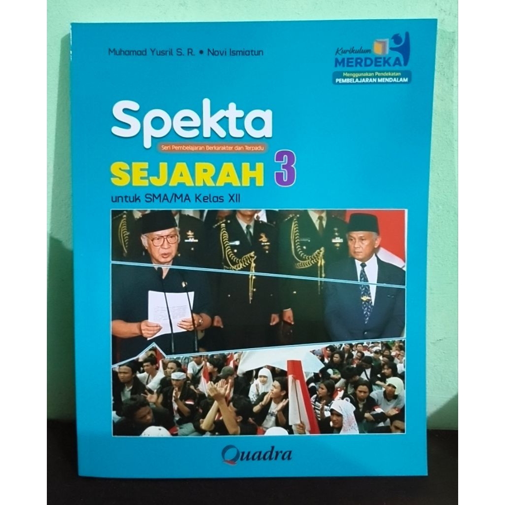 Buku Spekta Sejarah Kelas 12 SMA Kurikulum Merdeka Quadra