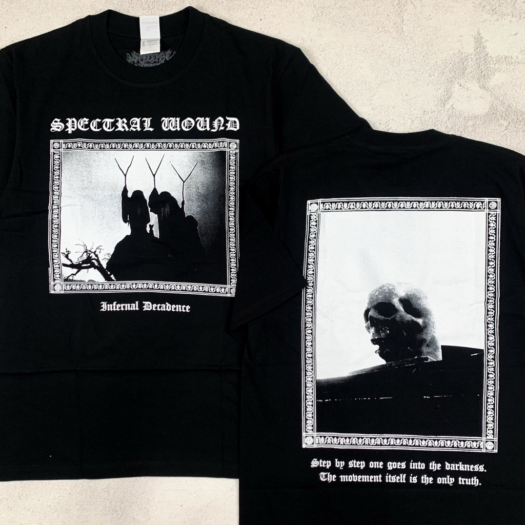 SPECTRAL WOUND - INFERNAL DECADENCE | Tshirt Kaos Band Original Official Merchandise