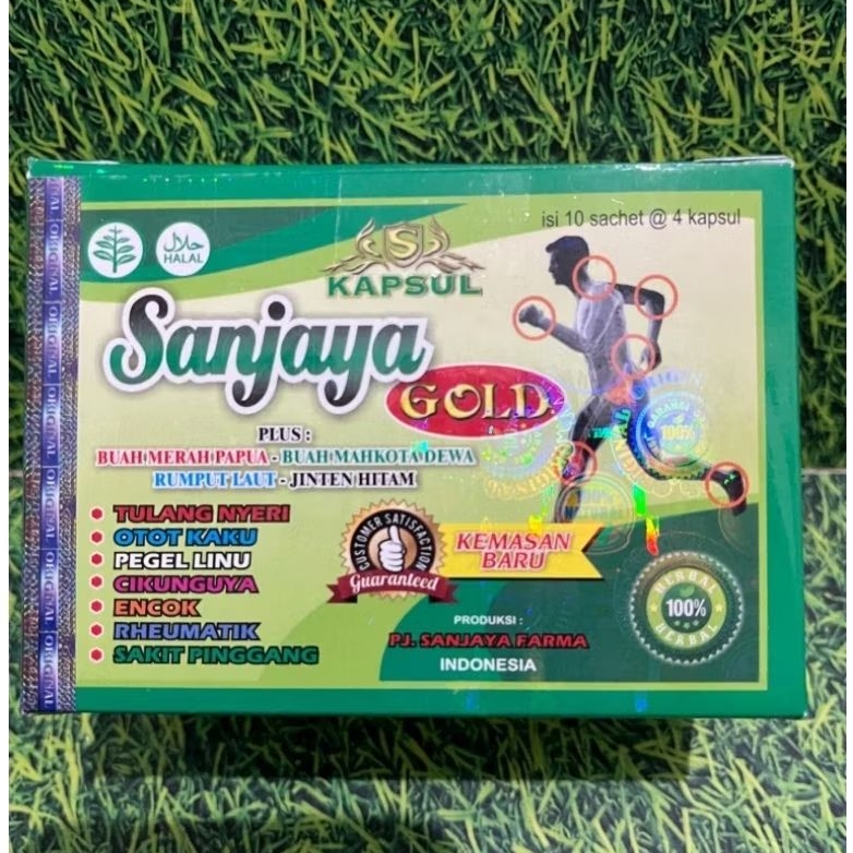 Obat Herbal Kapsul Sanjaya isi 10 sachet -100% Original