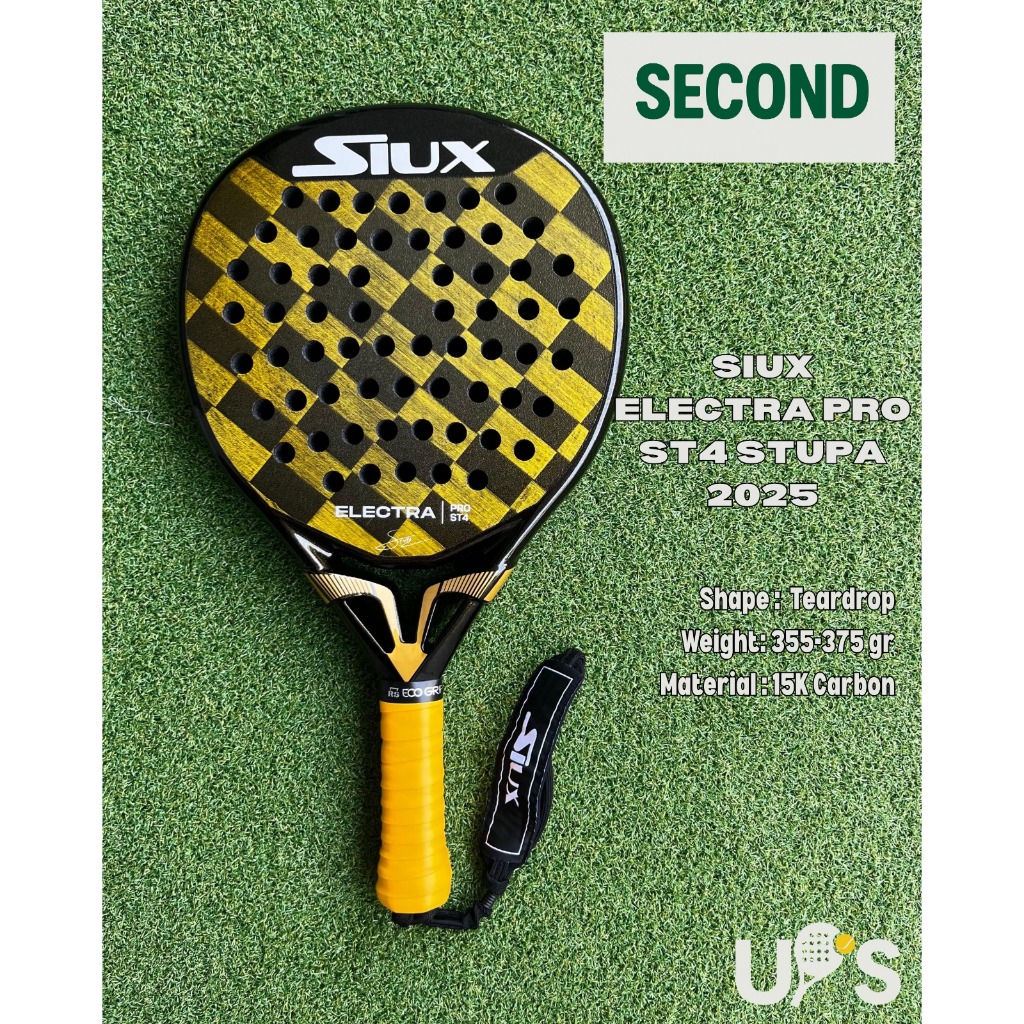 Siux Electra Pro ST4 Stupa 2025 Raket Padel Second UR0994