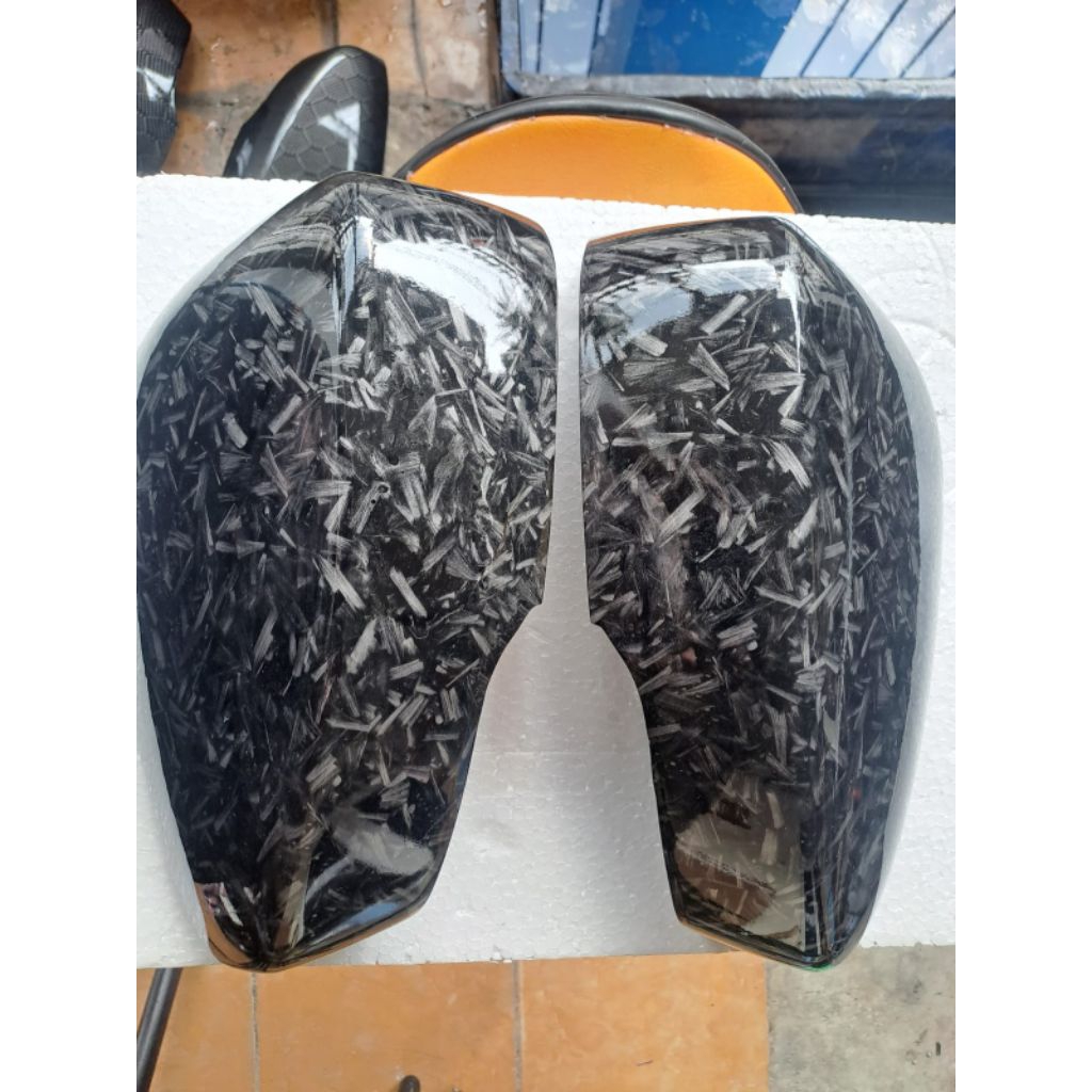 ORI Cover spion mobil Xpander grnd Livina motif karbon wtp original