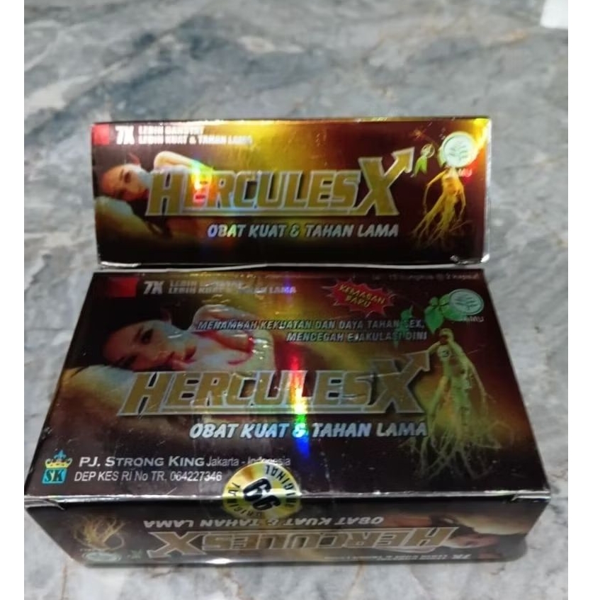 Obat herbal Kapsul Hercules 100% Original