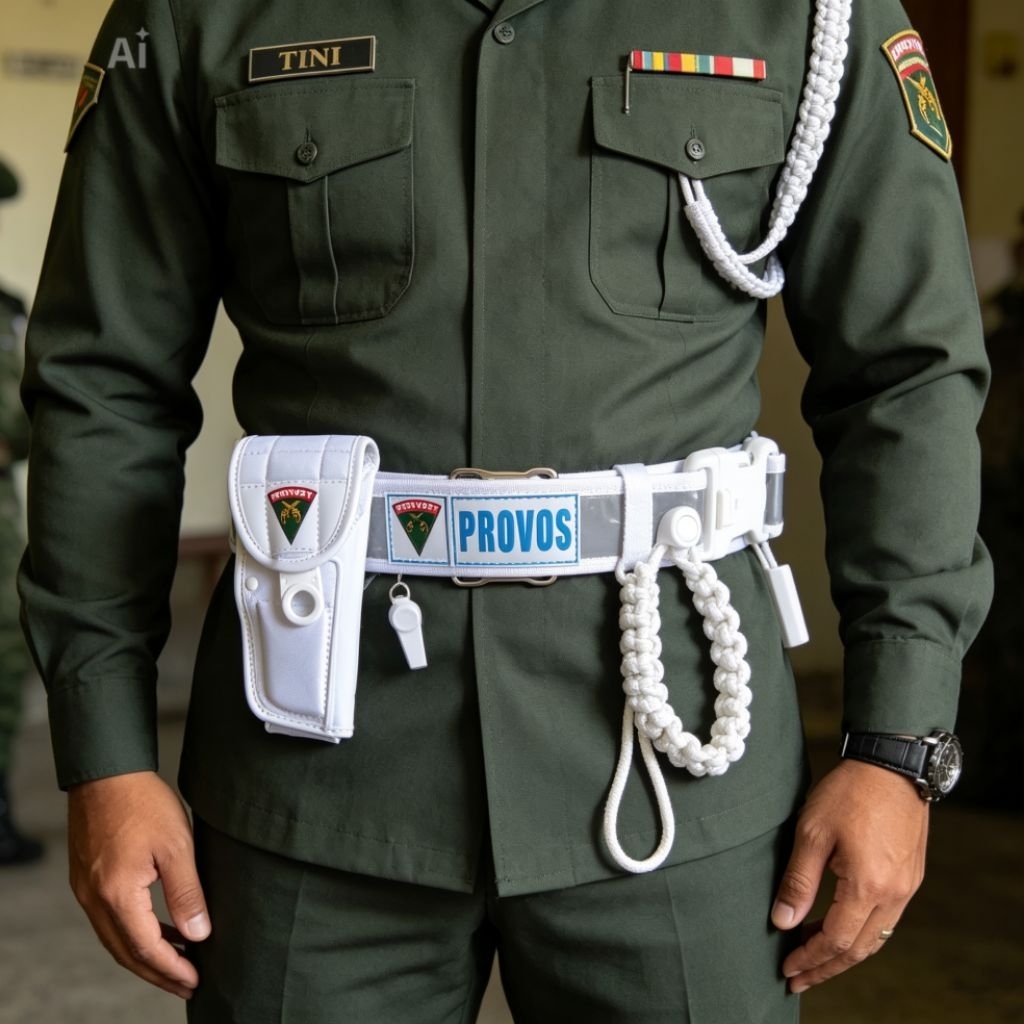 sabuk kopel provost tni ad lengkap