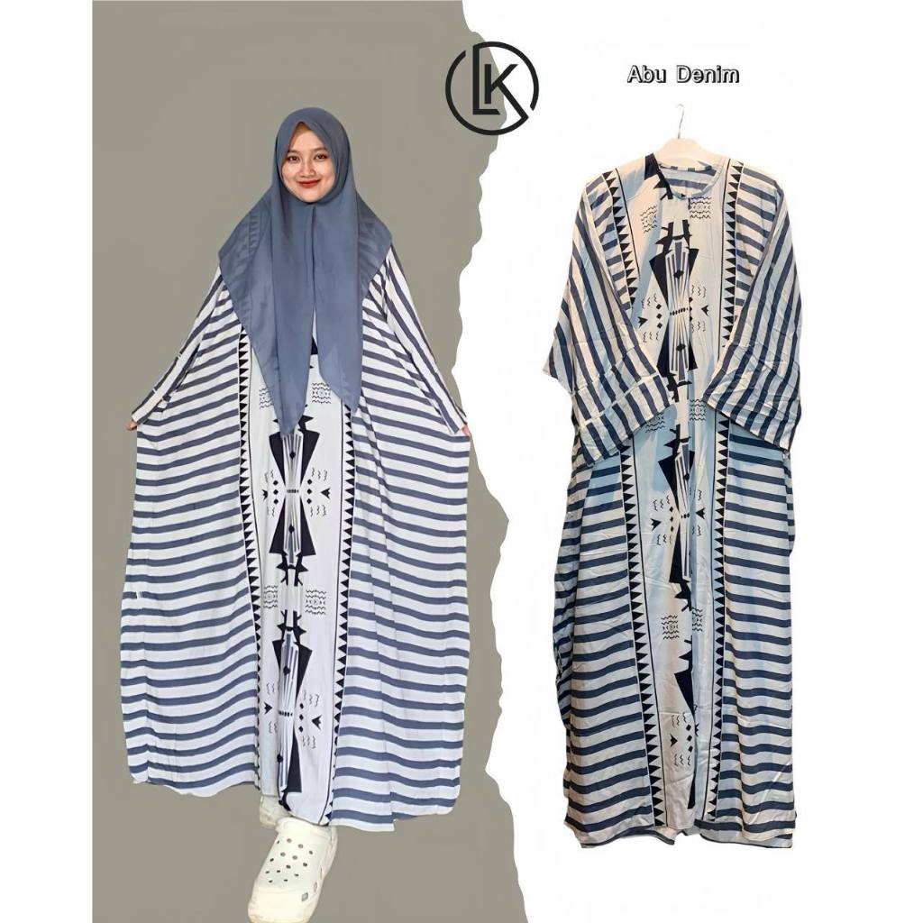 Gamis Kaftan Dayli Rayon Premium Motif Zhafira Terbaru Burgundi Madeena fashion Kaftan Motif Bahan R