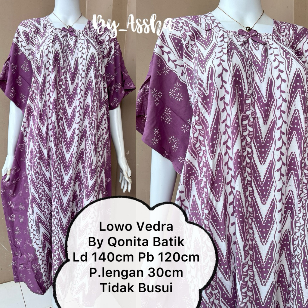 Daster Batik Qonita Pekalongan Lowo Vedra