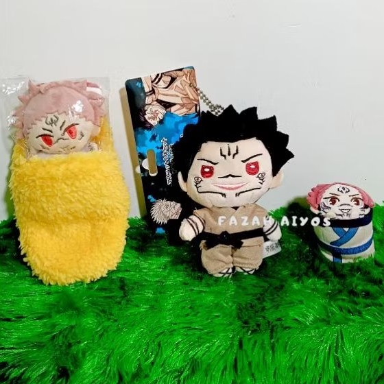 SUKUNA JUJUTSU KAISEN JJK KEYCHAIN PIN PLUSH ANIME
