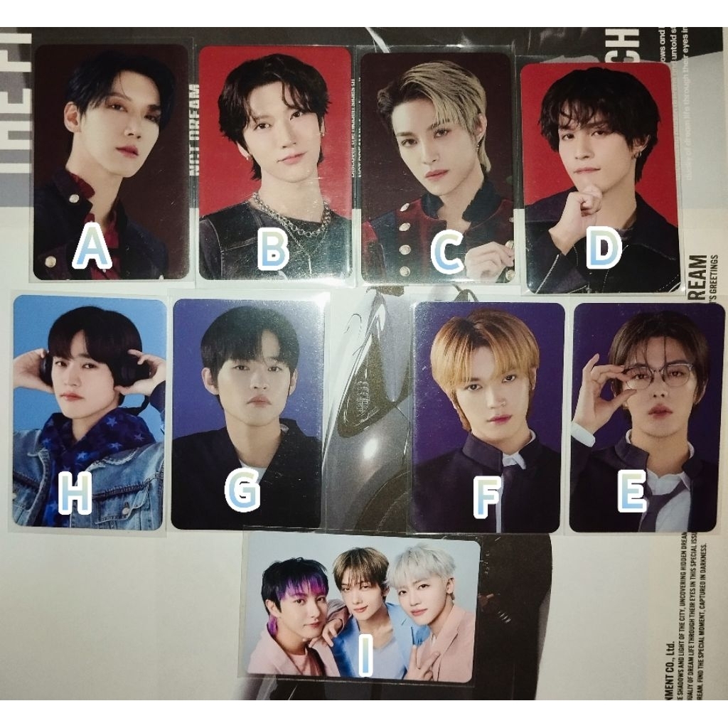 Photocard PC official NCT ZONE concept
