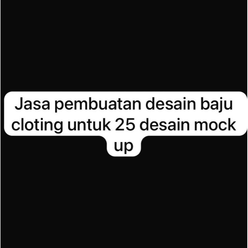 jasa desain baju