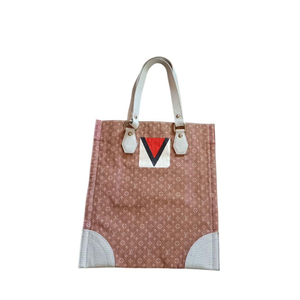 Louis Vuitton Mini Lin Monogram Canvas Cabas Tanger tote bag