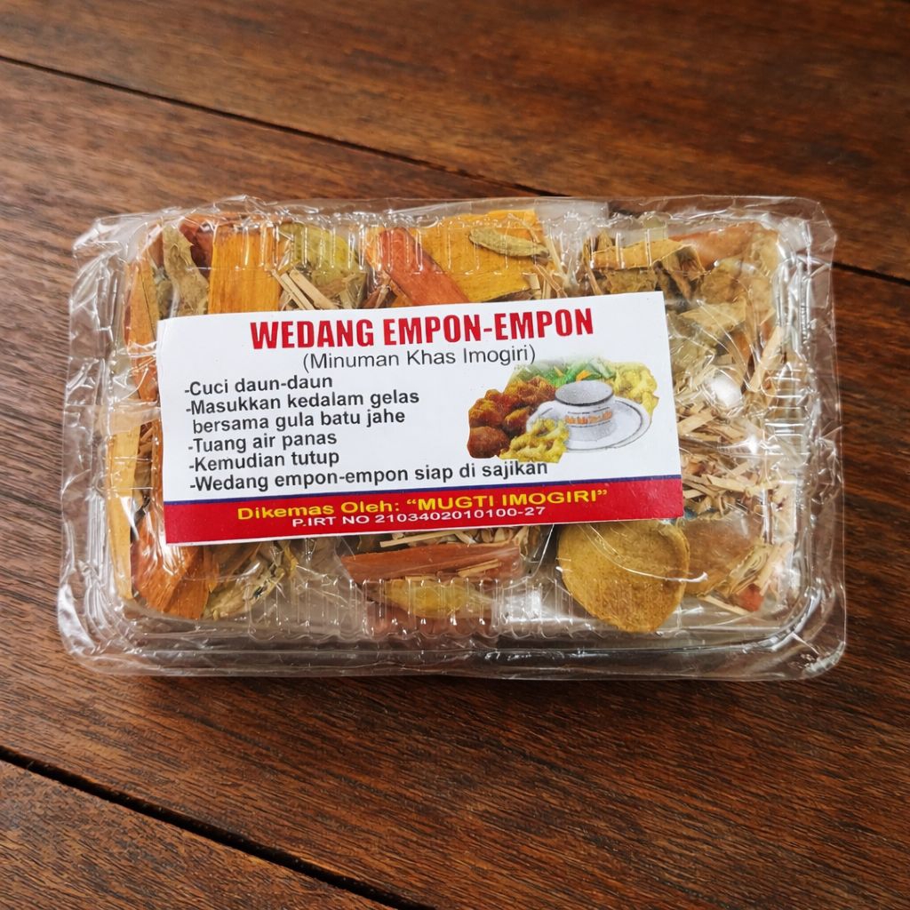 Wedang empon empon original Imogiri Bantul wedang rempah isi 10 minuman tinggi antioksidan membantu 
