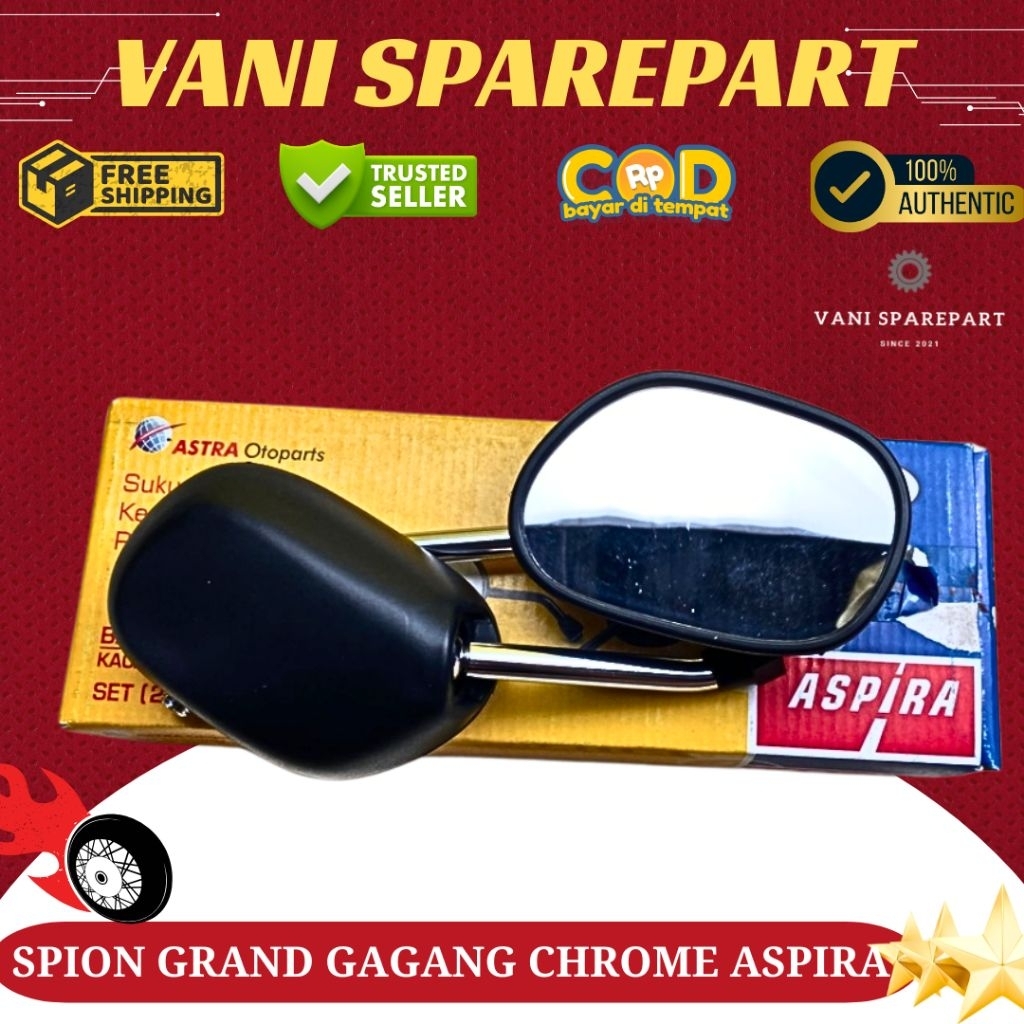 KACA SPION MOTOR SET GRAND SUPRA X GL PRO NEOTECH OLD TYPE NEW TIGER ASPIRA