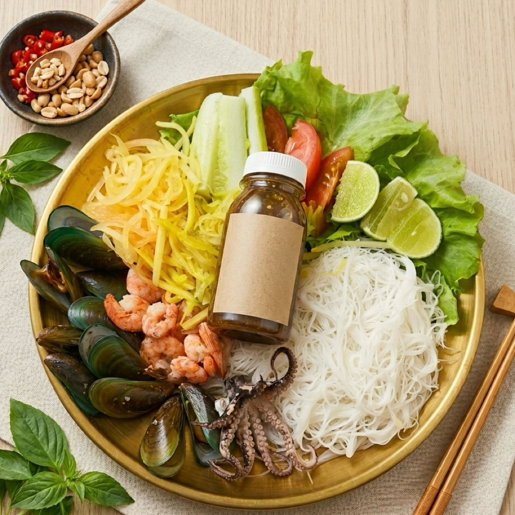 Somtam Salad Thai Sashimi Halal By Somtamlicious ( BACA DESKRIPSI )