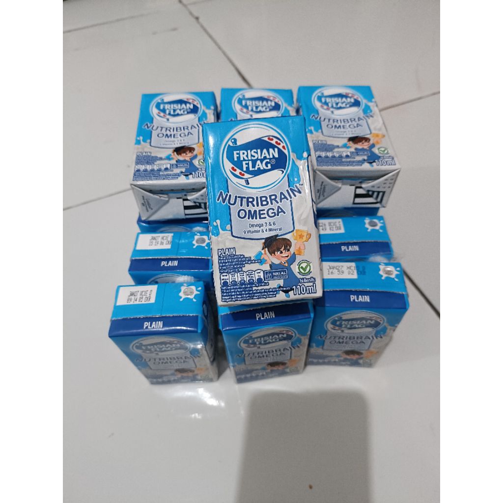 Susu UHT Frisian Flag Plain 110 ml