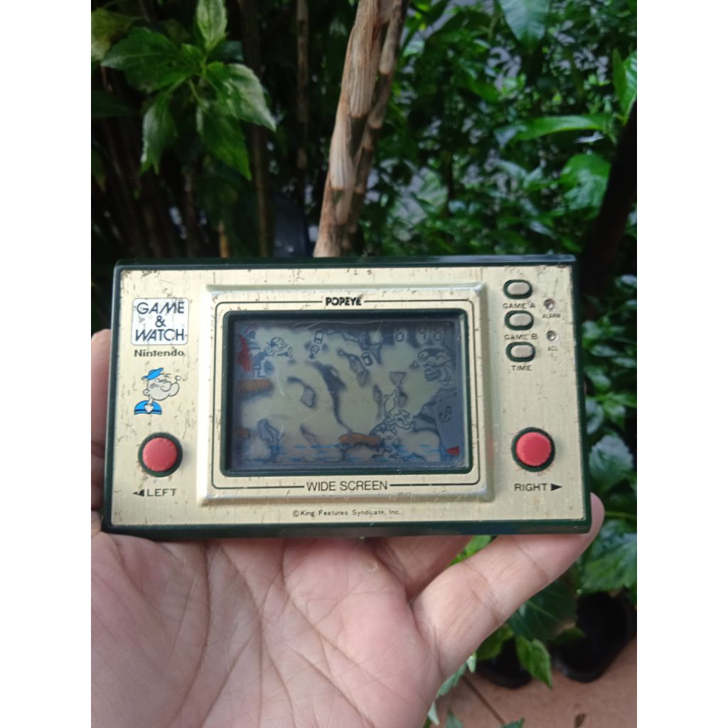 game watch Nintendo Popeye