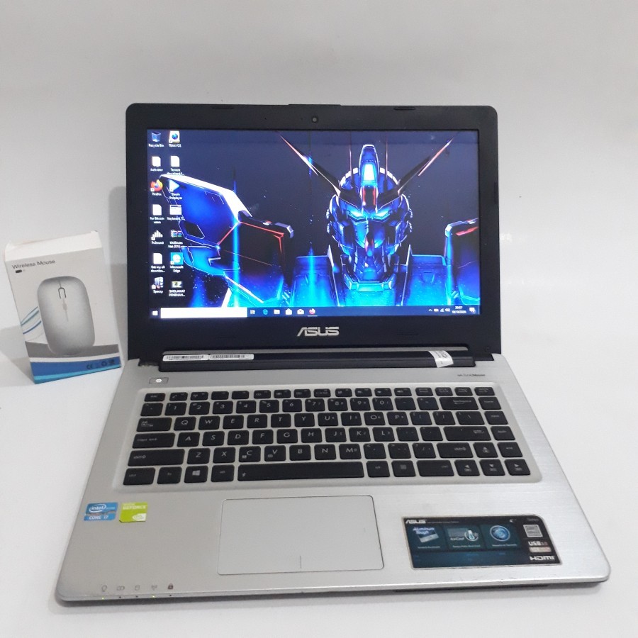 LAPTOP SLIM ASUS GAMING CORE I7 HARDISK SSD 512GB RAM 16GB DUAL VGA NVDIA GEFORCE 2GB