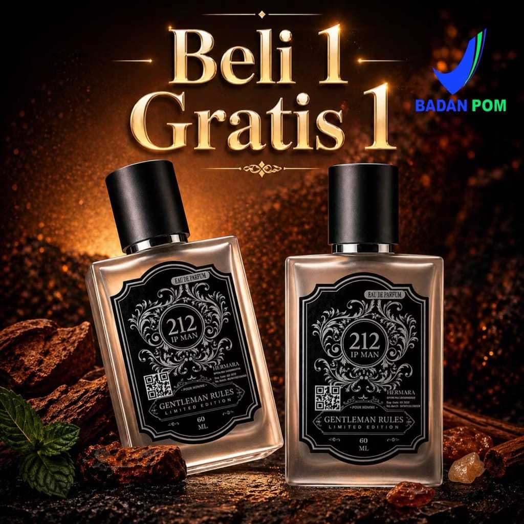Parfum Unisex Aura Gentleman Rules 35ml - Elegan, Tahan Lama, Membangun Kepercayaan Diri