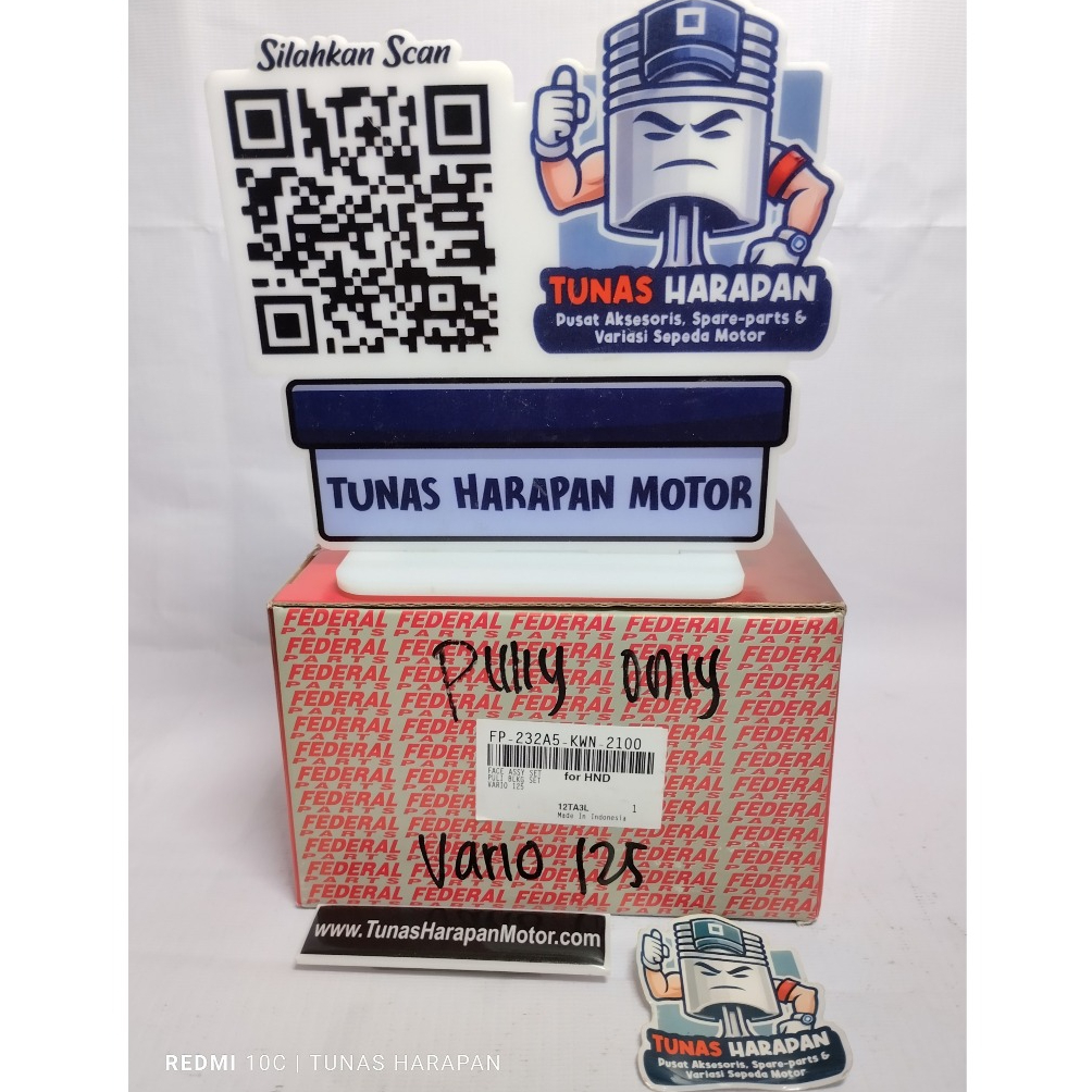 PULLY ONLY VARIO 125 FI FEDERAL  [FP-232A5-KWN-2100]