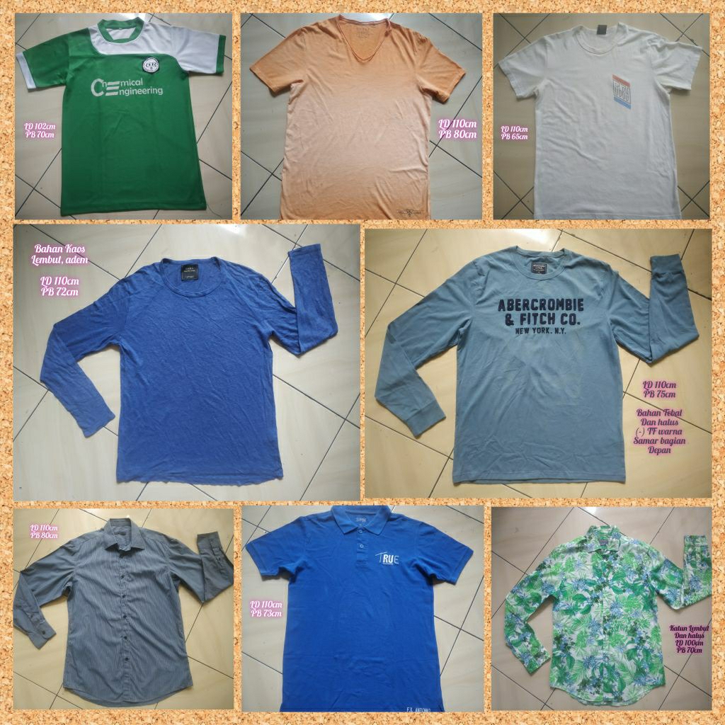 PL ~ Kaos, Kemeja Pria