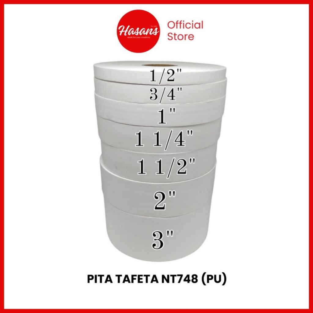 [1 Roll] Pita Label 1 1/4 Inch / Pita Label 3 Cm / Pita Laundry Roll / Pita Label Penanda Pakaian / 