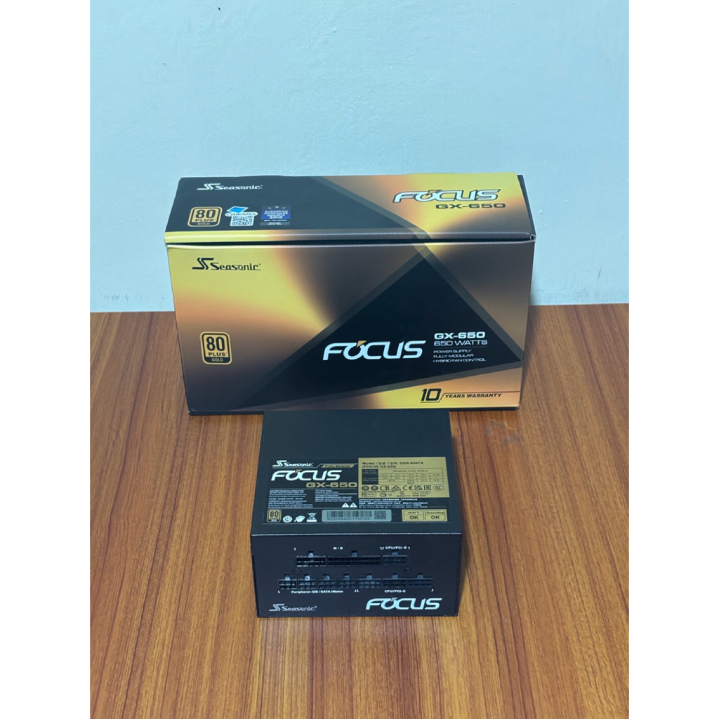 PSU Seasonic Focus GX-650 Full Modular