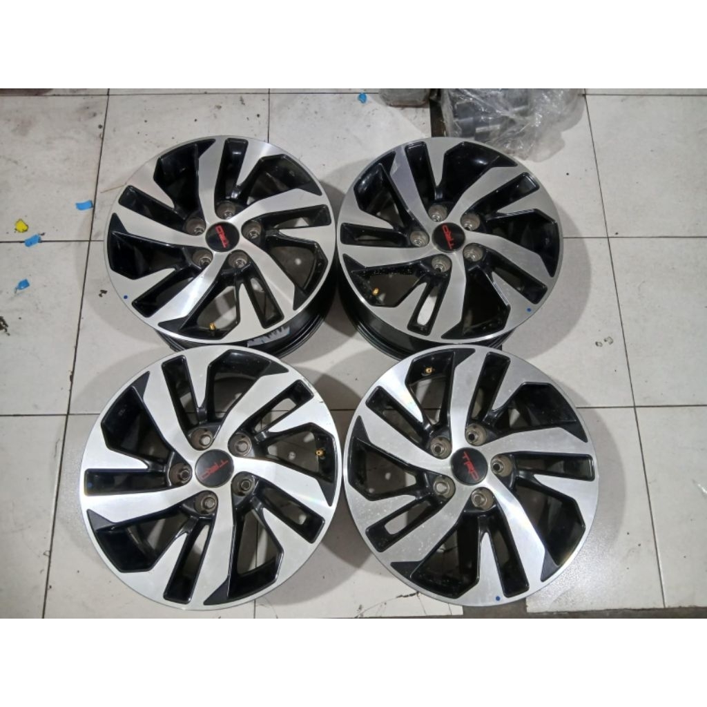 Velg seken mobil oem copotan rush ring 16 lebar 6 baut 5x114.3 velg only