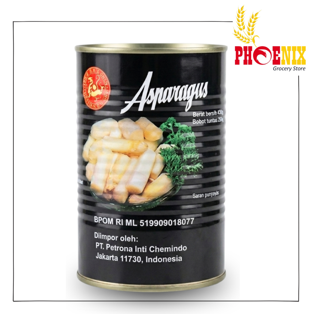 Tts Asparagus cut 420 Gram (Asparagus Dalam Kaleng)