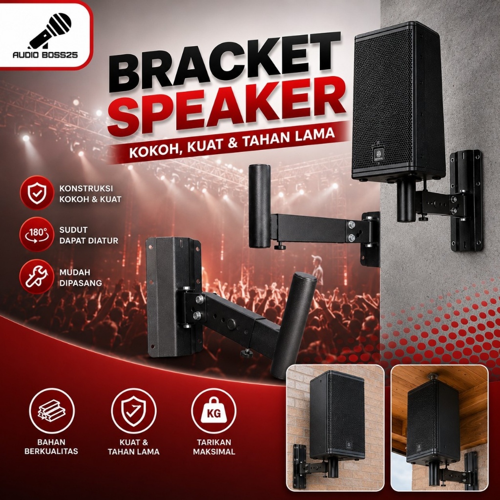 Audio Boss Bracket Speaker SPS 501 / Stand Speaker Portable SPS 501 / Gantungan Speaker BMB SPS 501