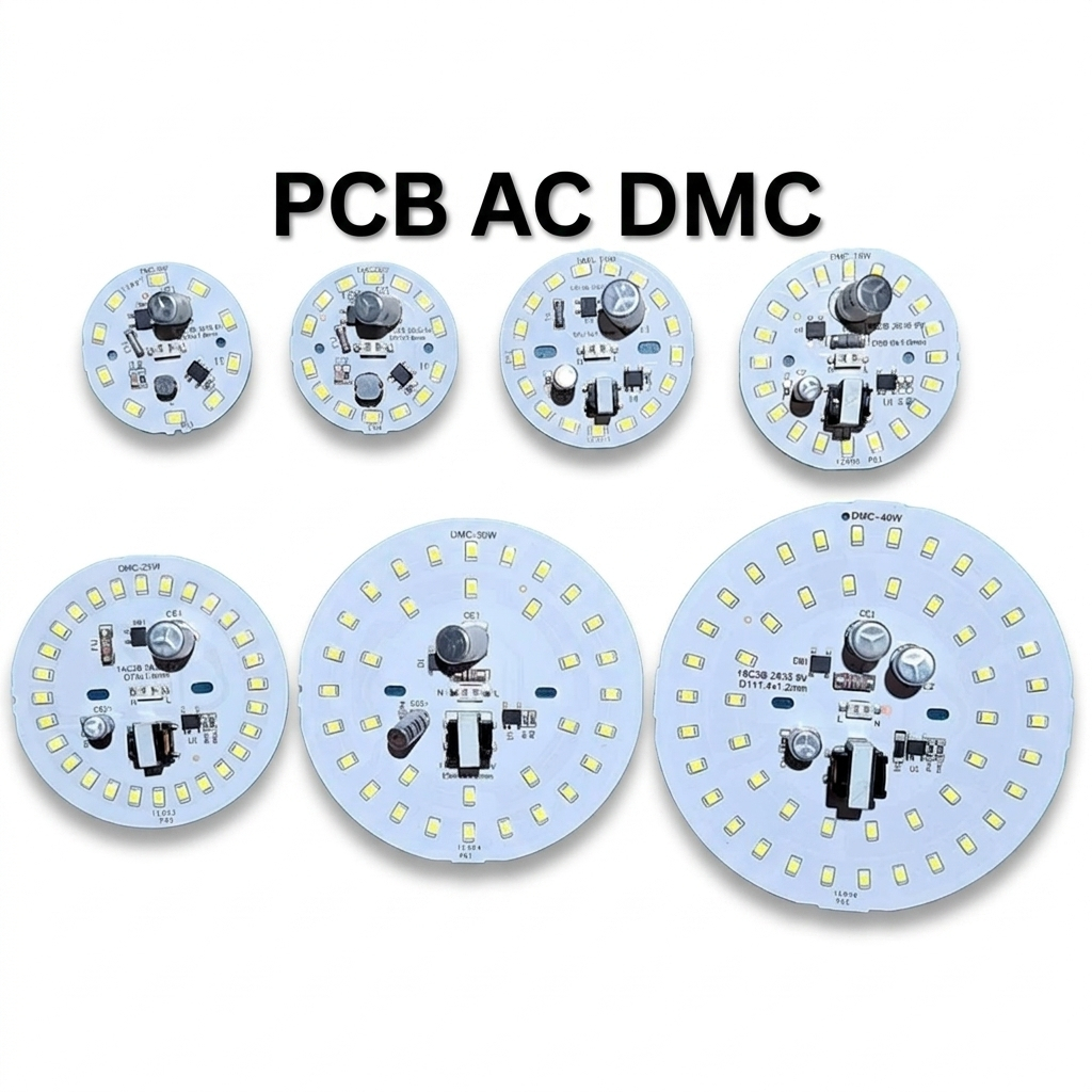 DIY MATA LED PCB AC DMC 9-12-15-25-30-50 Watt