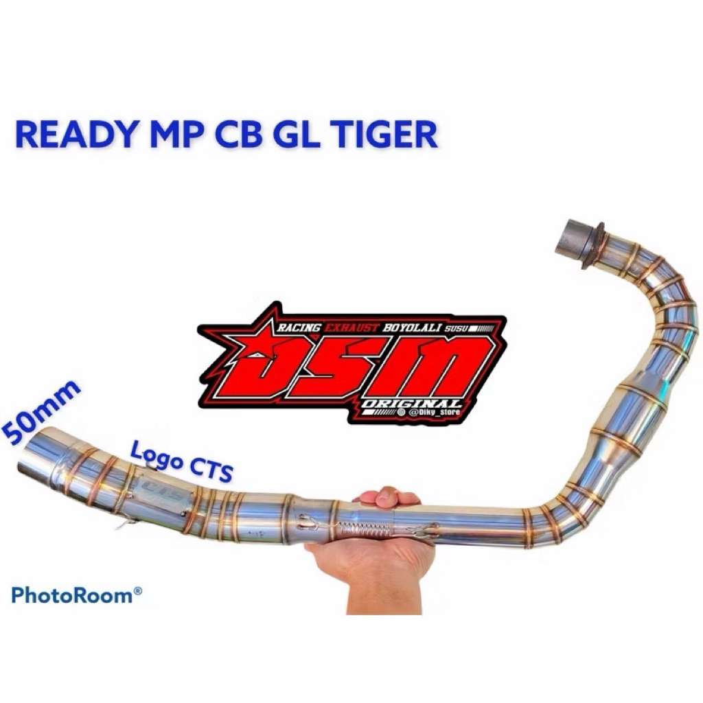 Leher Megaboom CTS Ori Stainless Steel Muffler