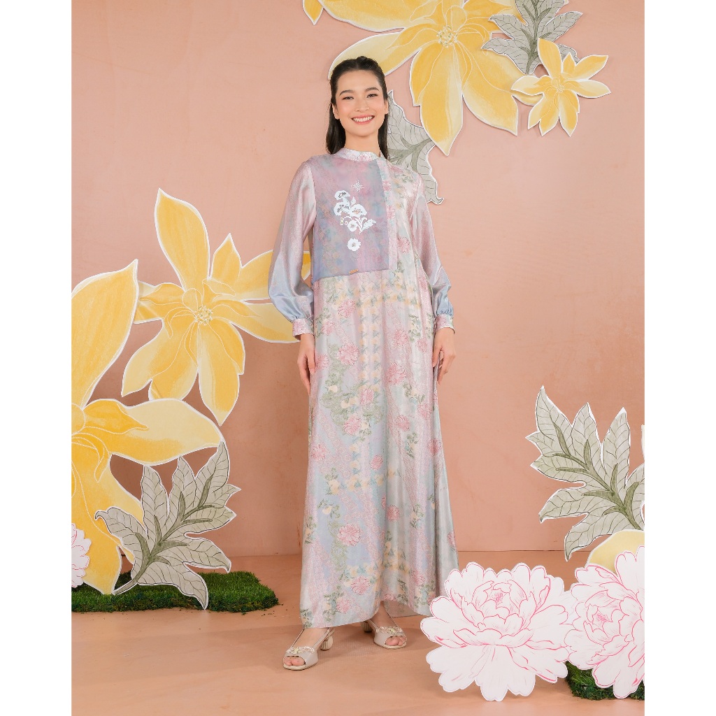Muda Official | Signature I Printing Dress | Gamis I Kirai