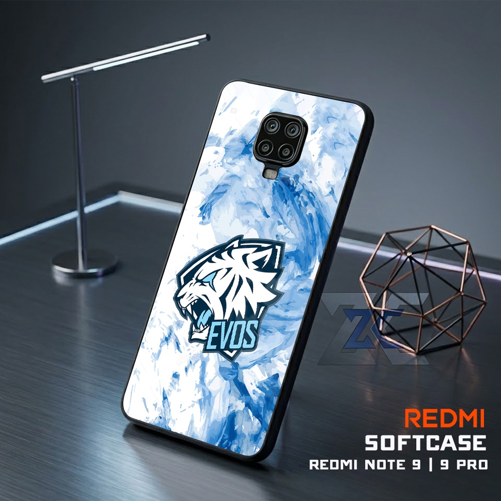 (TB43) Sofcase Lentur Bahan Karet REDMI NOTE 9 | Kesing Keren Lucu Aesthetic | Case Premium Evos