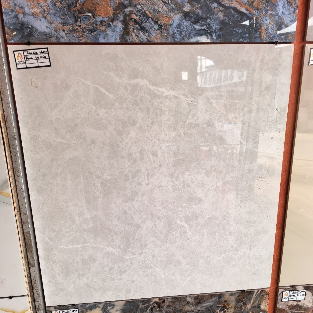 grnait lantai arna ananta White 60x60