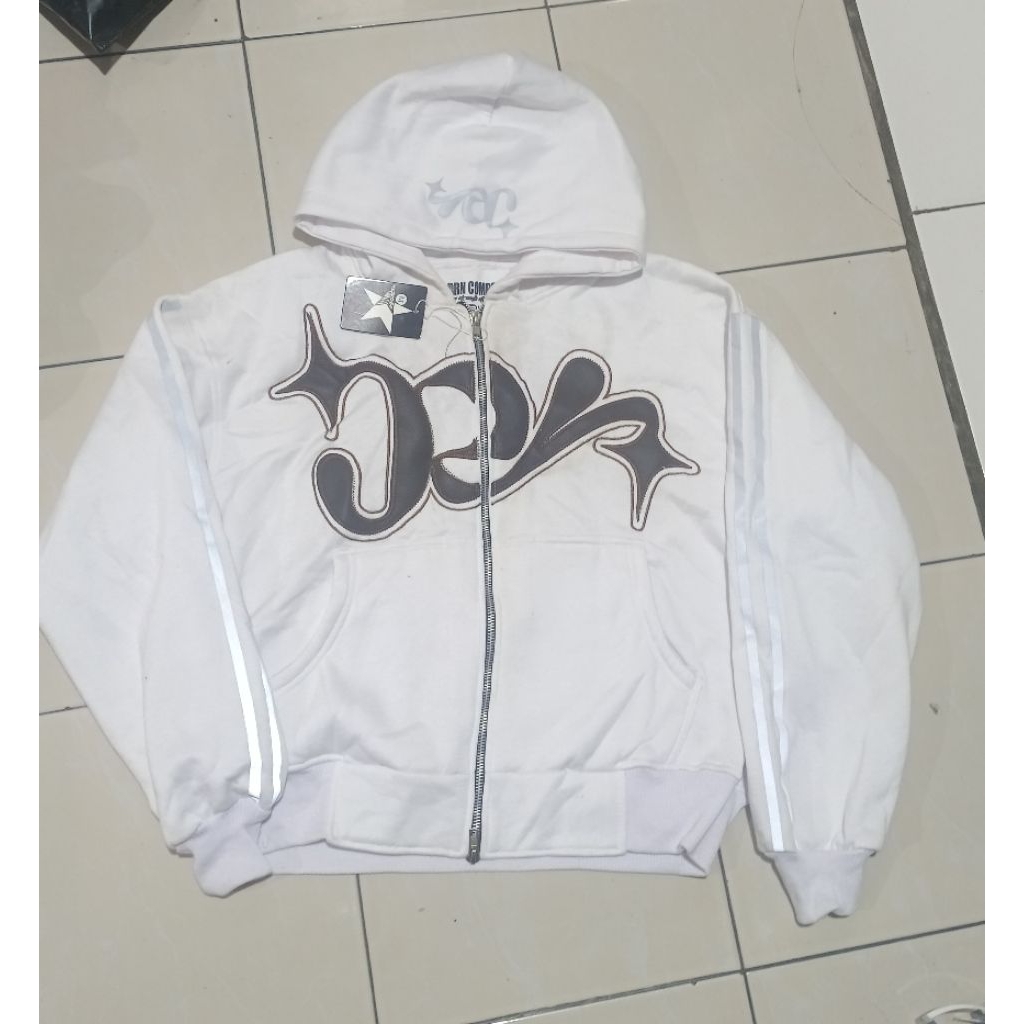 Jaket bordir menyala