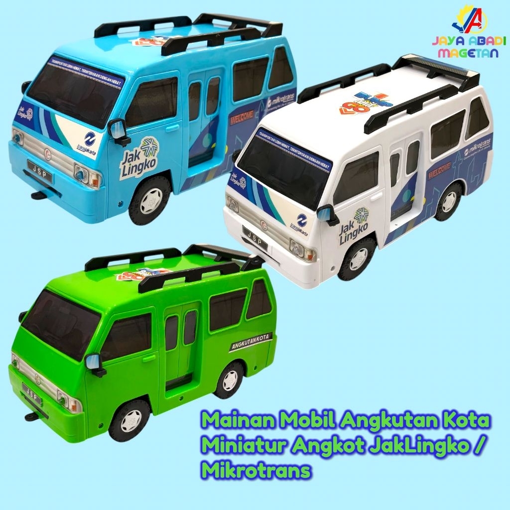 MAINAN ANAK ANAK MOBIL ANGKUTAN KOTA ATAU MINIATUR ANGKOT JSP M-02