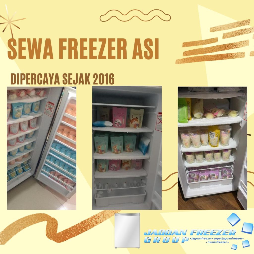 Niuniufreezer - Freezer ASI 6 bulan