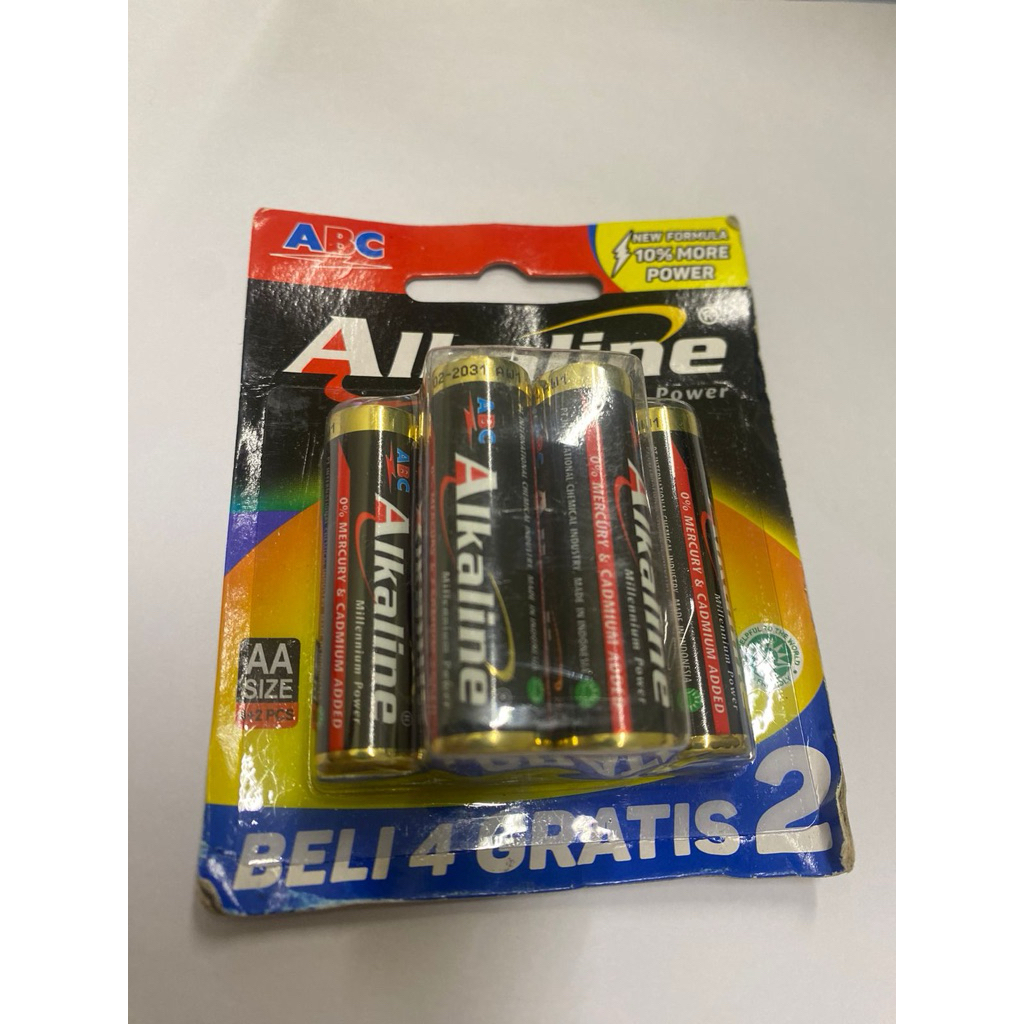 Baterai ABC Alkaline AA