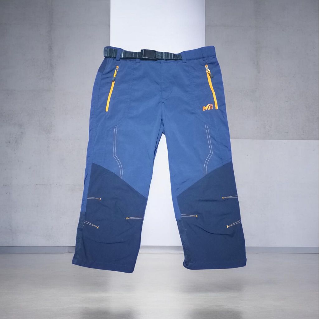 Millet celana outdoor pendek size 27-28 navy gratis ikat pinggang