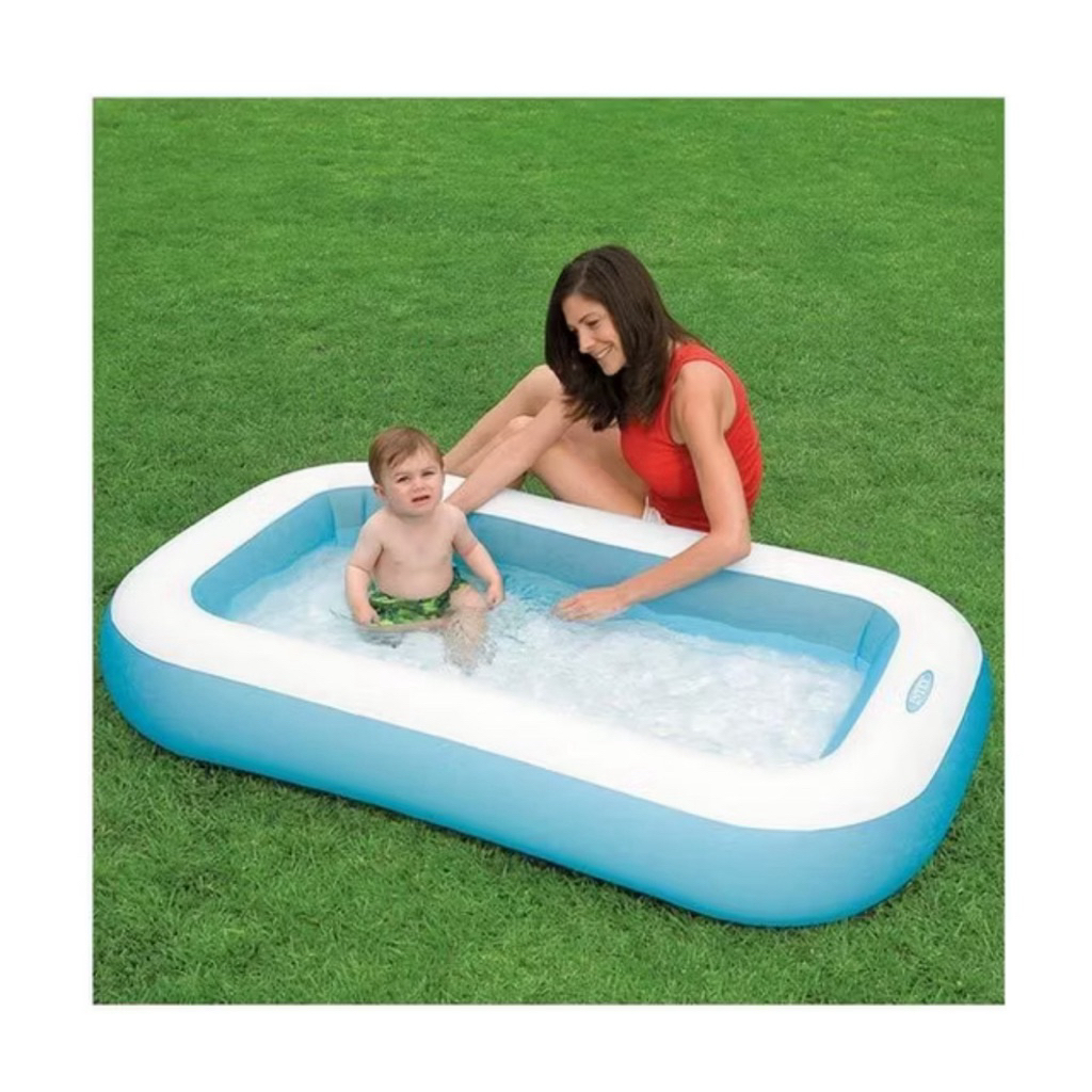 Intex kolam renang anak 57403 usia 2+ (1.66m x 1.00m x 25cm)