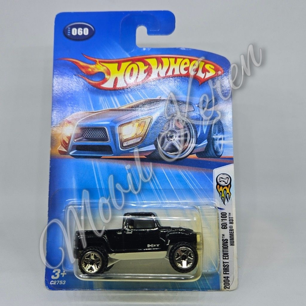 Diecast Hot Wheels 2004 First Editions Hummer H3T black